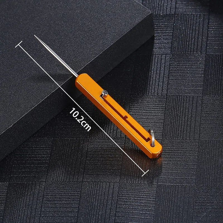 Compact Titanium Outdoor Defense Tool Keychain | Stornfield