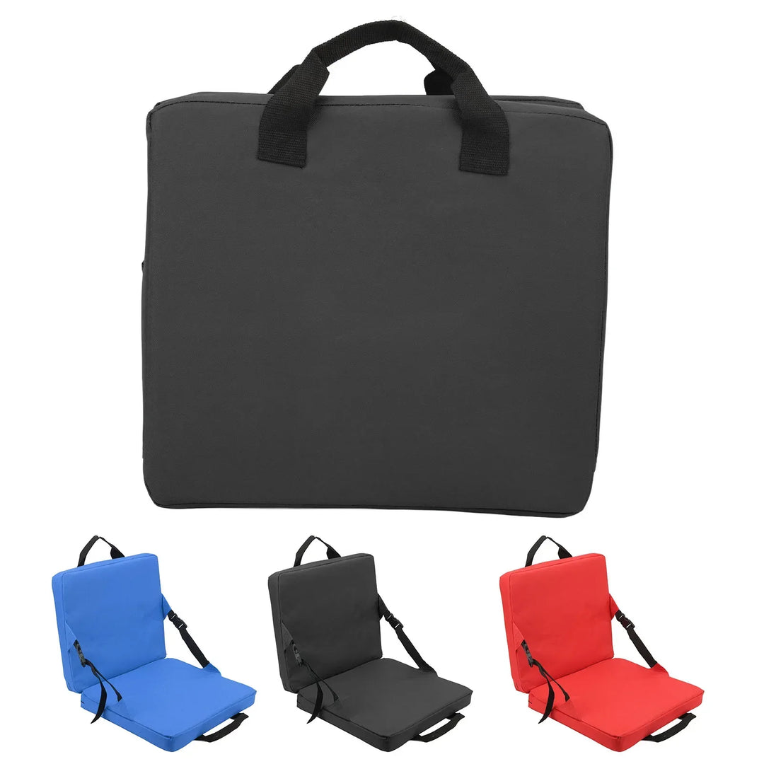 Stornfield | SITPURE Folding chair with backrest | Padded seat cushion | Compact & Comfortable for stadium, beach & park