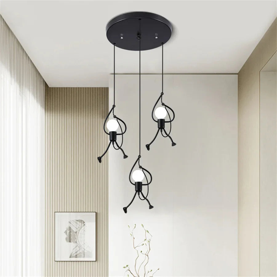 Cheerful Doll Wall Lamp - RetroGlow | Stornfield