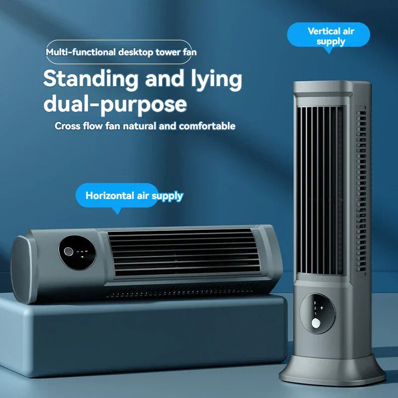 Stornfield | Towerless Ultra Cool Air Conditioning Desktop Fan