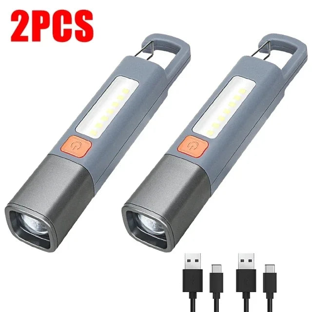 Ultra-Bright Long Shot USB Rechargeable Flashlight | Stornfield