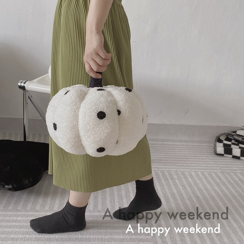 Soft Pumpkin Plush Halloween Pillows | Stornfield