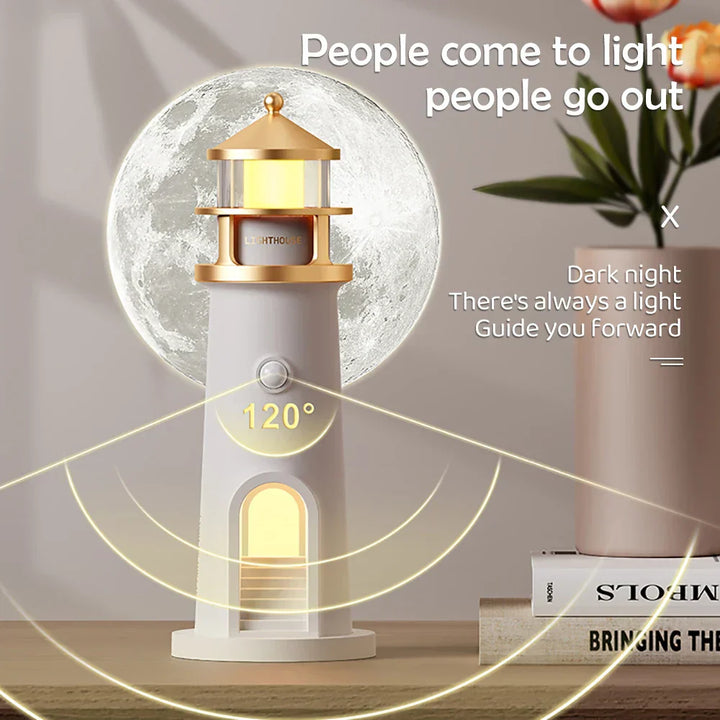 Stornfield | Bluetooth Lighthouse Mood Lamps Music Dimmer Projection