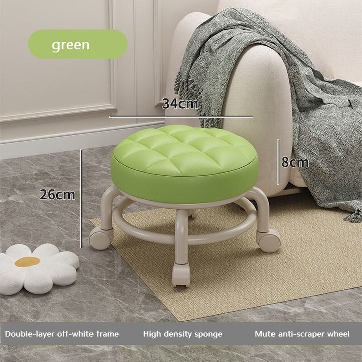 RollEase Mini Rolling Elegant Low Stool | Stornfield