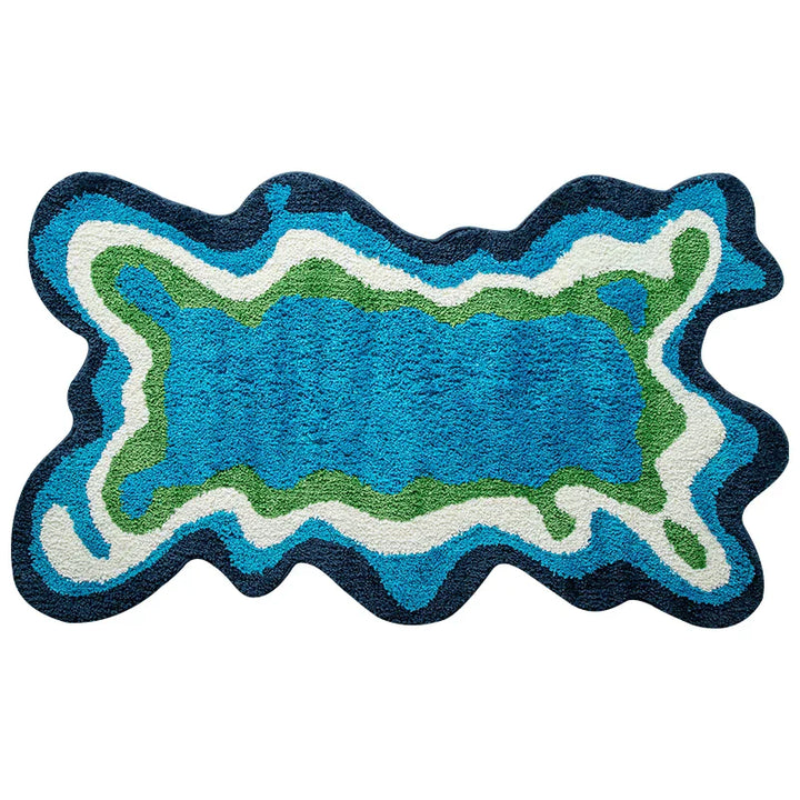 GrooveNest Stornfield Retro Woven Rug