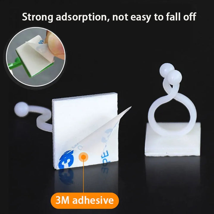 Self-Adhesive Plant Holder Mini Wall Clips | Stornfield