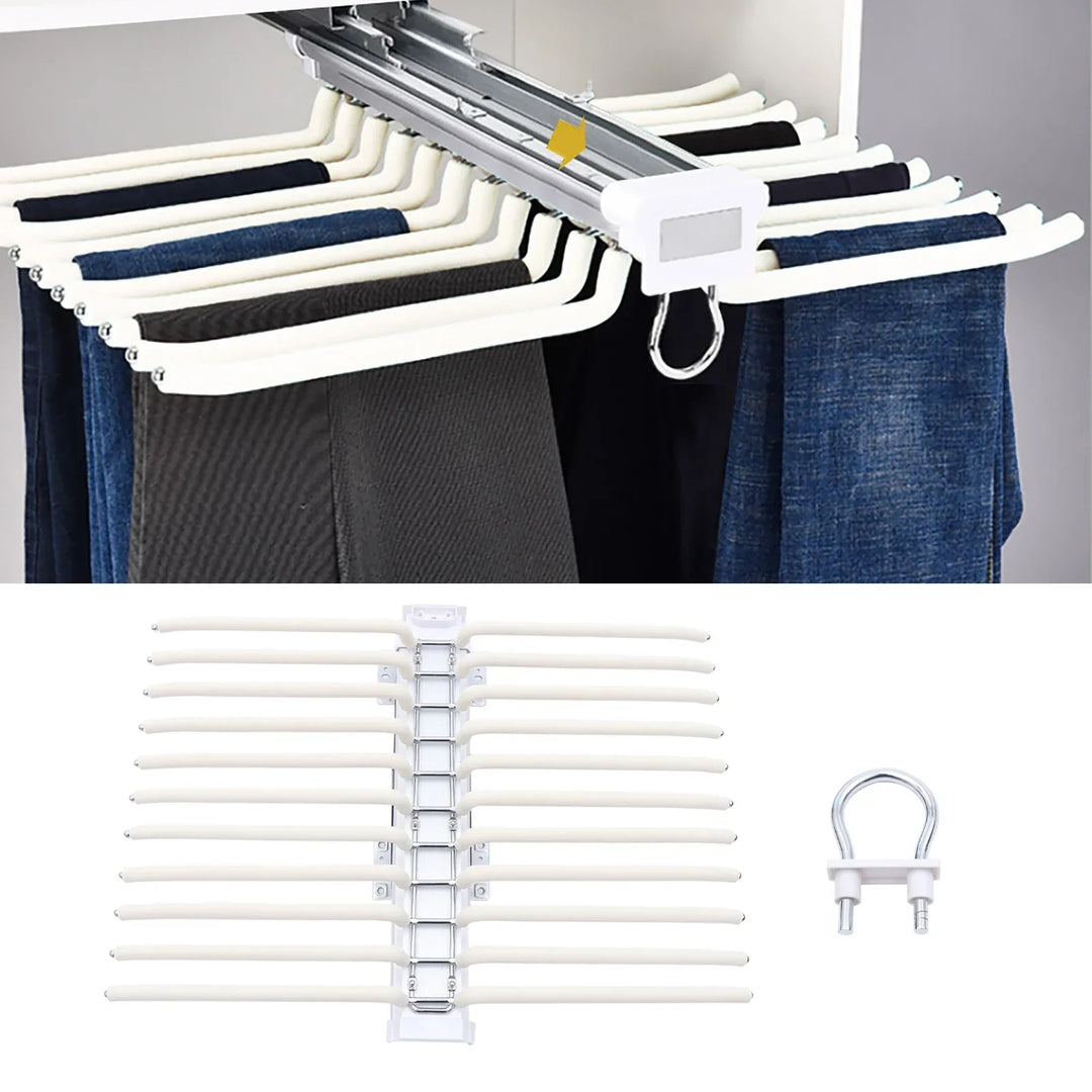 Smart Slide-Out Rail Cloth Organizer | Stonrfield