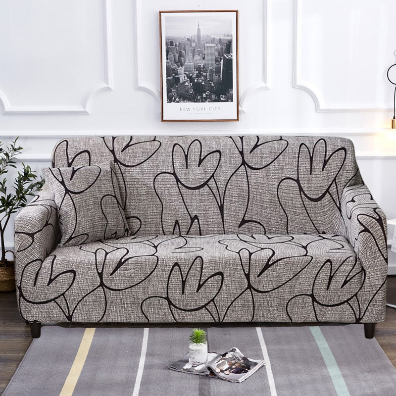 Modern Non-slip Colorful Elastic Sofa Cover | Stornfield