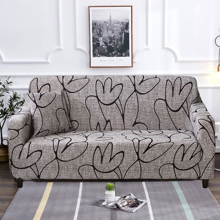 Modern Non-slip Colorful Elastic Sofa Cover | Stornfield