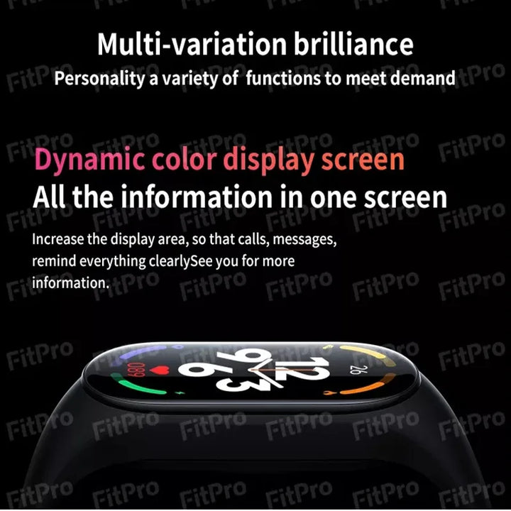 Stornfield | M7 Smartwatch Men Women Smartband Heart Rate Monitor Fitness Watch Blood Pressure Tracker Sport Bracelet for Xiaomi iPhone