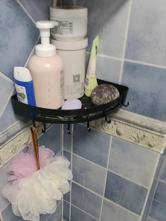 AQUAFIX Self-Adhesive Shower Organizer – Strongly adhesive, drill-free & waterproof Stornfield