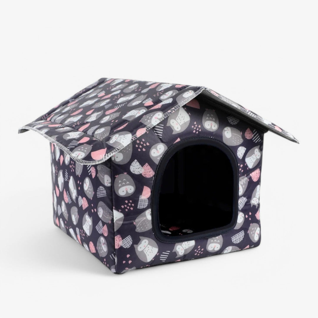 Weatherproof Animal House "CozyNest" for Cats and Small Dogs | Stornfield