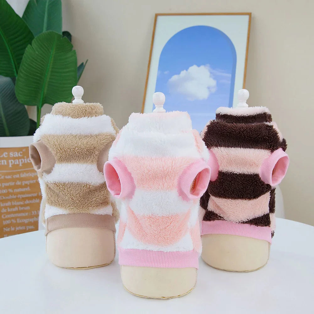 Warmer fleece dog sweater for small dogs Stornfield