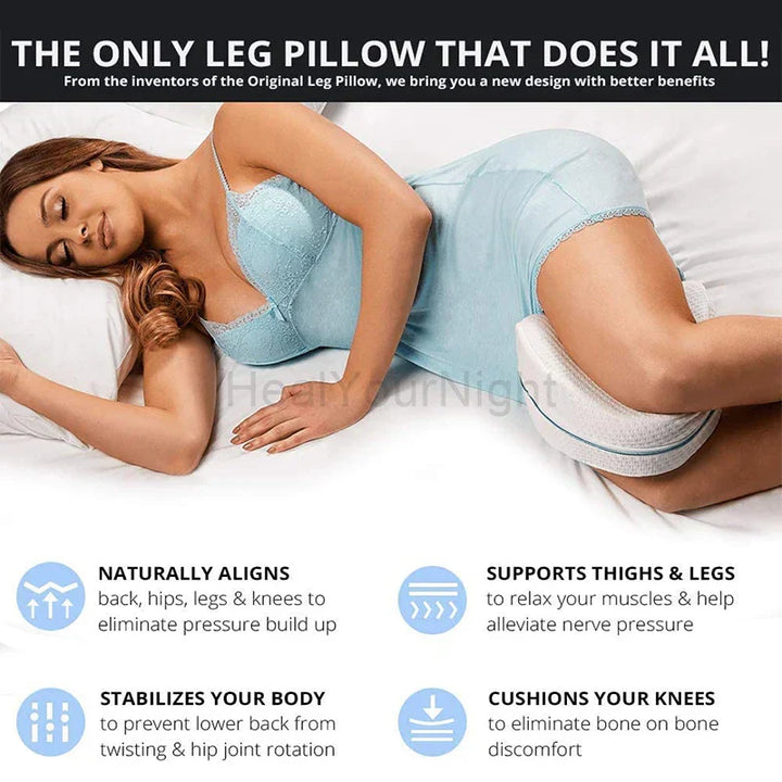 Stornfield | Orthopedic Memory Foam Leg Pillow - ComfortFoam