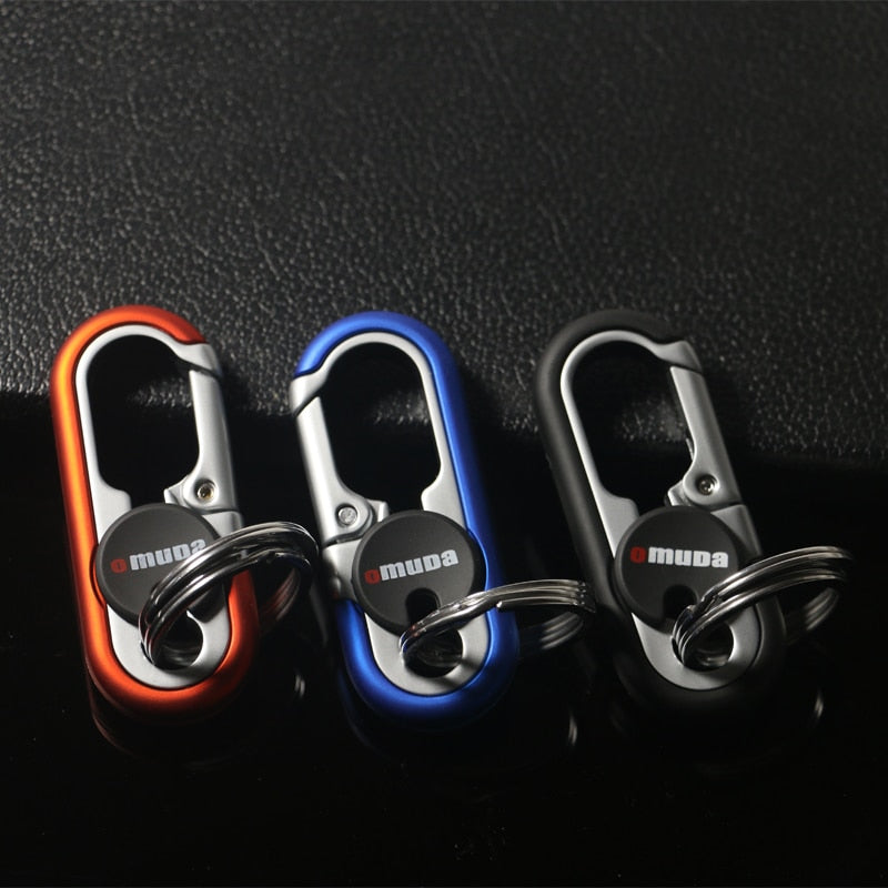 Stornfield | Steel Secure Double Ring Hook Keychain