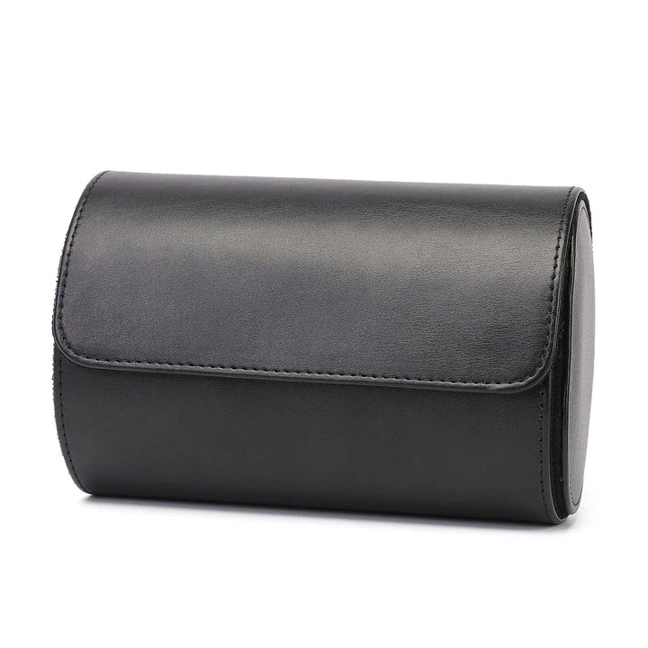 Stornfield | 3-Slot Vintage Leather Men's Watch Case for Travel