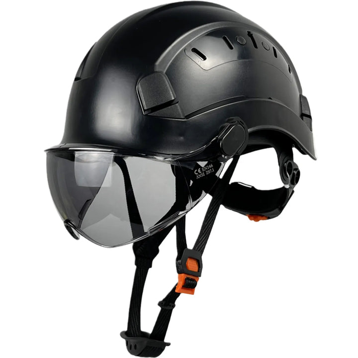 Stornfield | CE ABS Safety Helmet with Goggles & Visor – SafeGuard