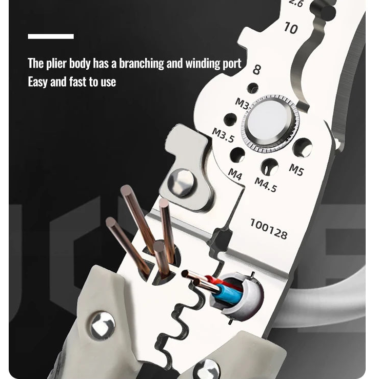 Wire Stripper AdjustaStornfielde Crimper Automatic CaStornfielde Cutter Tool | Stornfield