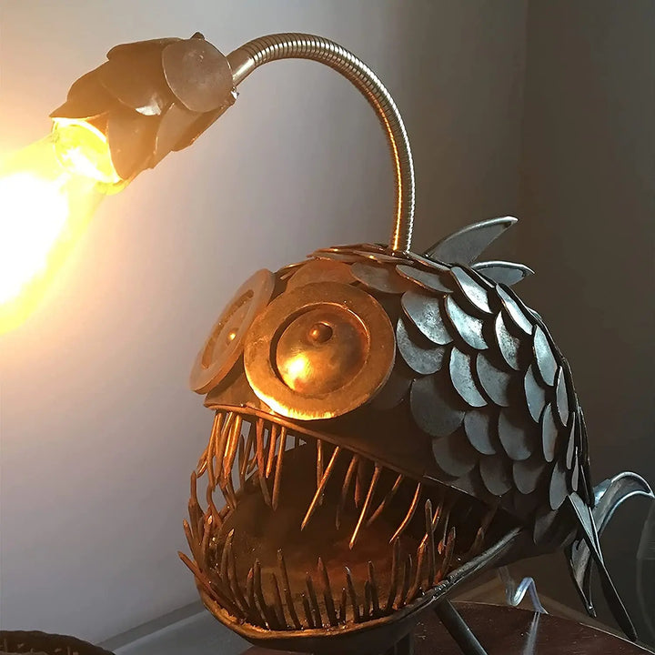 Glowfish Stornfield Retro Table Lamp