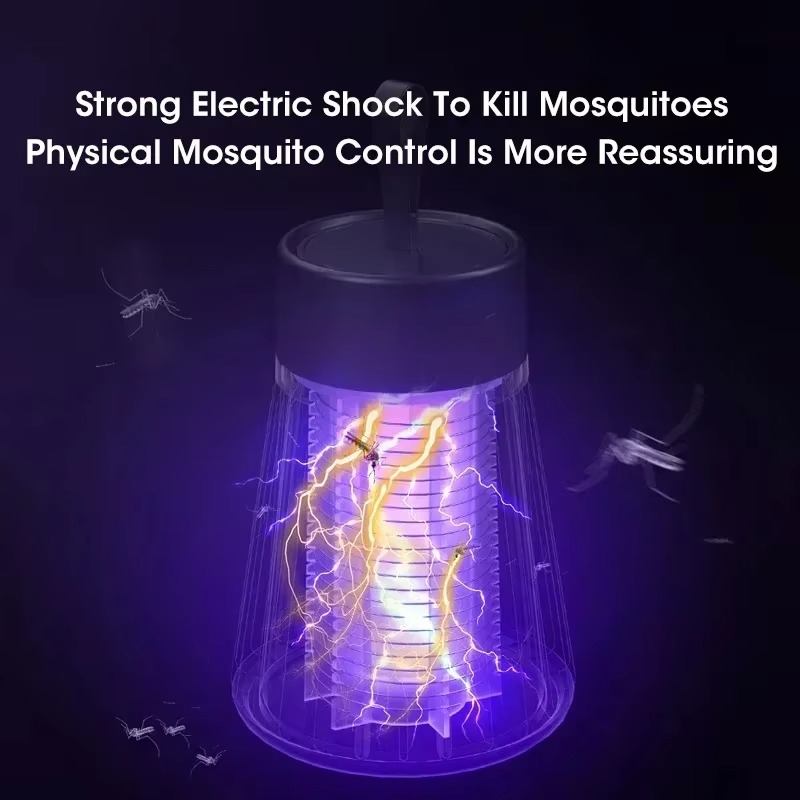 Stornfield | Portable USB Mosquito Killer Lamp – Electric Shock & Silent Pest Control