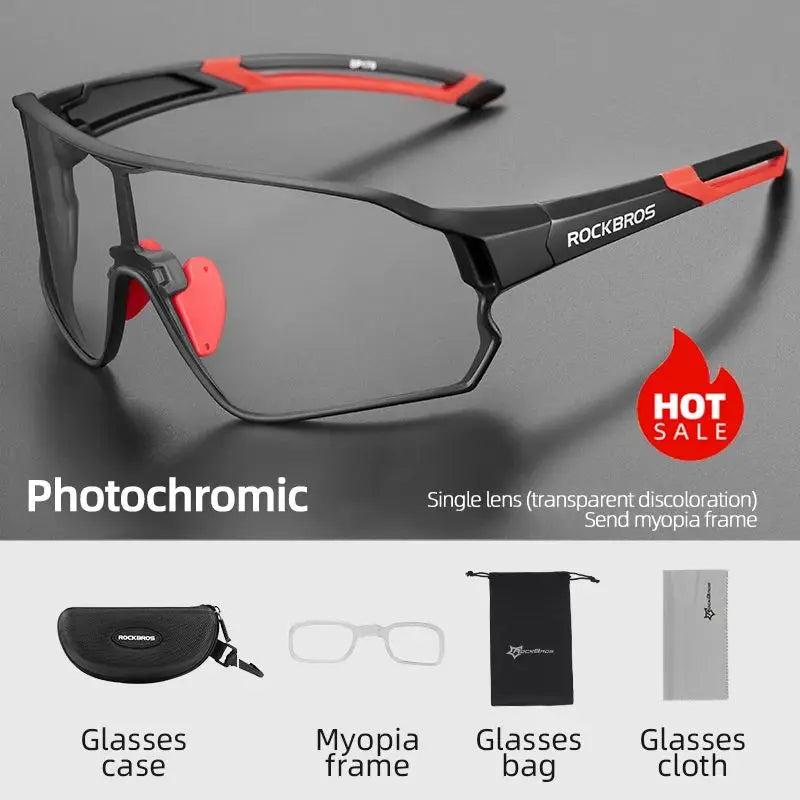 Bicycle glasses with photochromic lenses | Stornfield