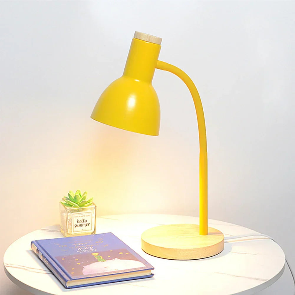 Stornfield | Autumn and Winter Lighting | Nordic Creative Wooden Iron LED Desk Lamp - Moxie