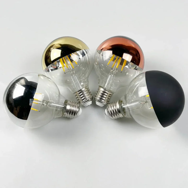 Vintage LED Bulb – Retro Table Lamp with Wooden Base | Stornfield