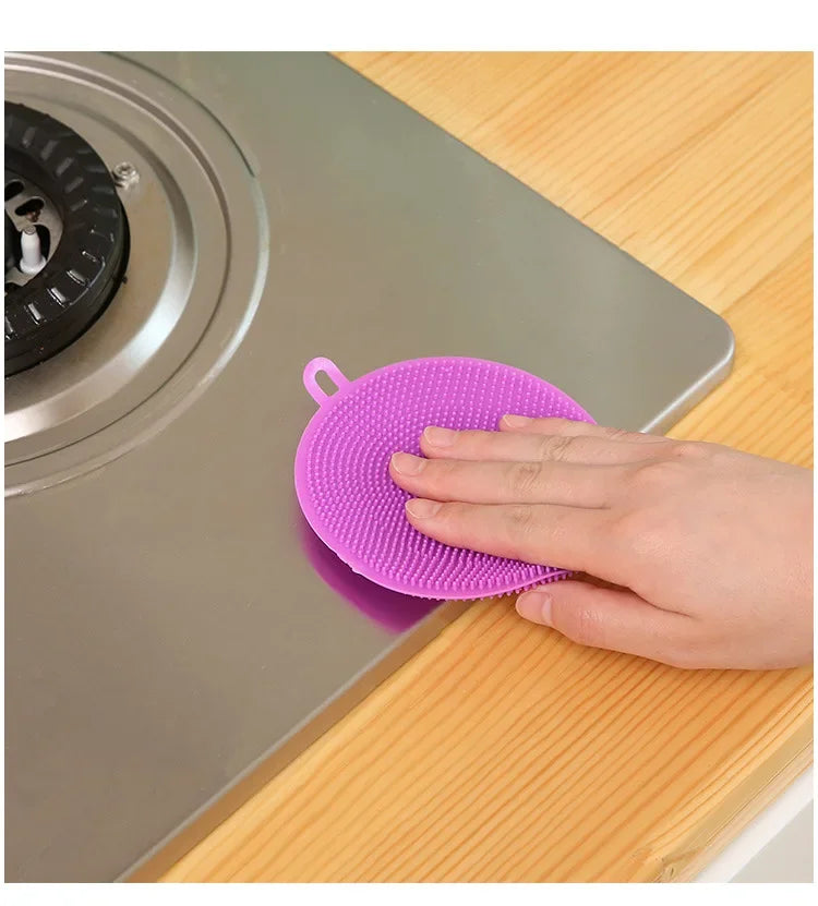 CleanFlex – Silicone Dish Brush & Multifunctional Kitchen Scrubber Pad Stornfield
