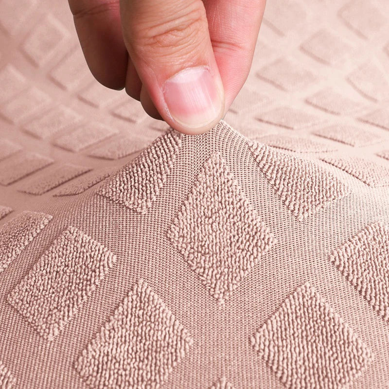 Stornfield | Spandex Elastic Office Chair Cover Jacquard Seat Covers Pineapple Mesh Covers Elastic Fleece Protection Computer Seat Protector