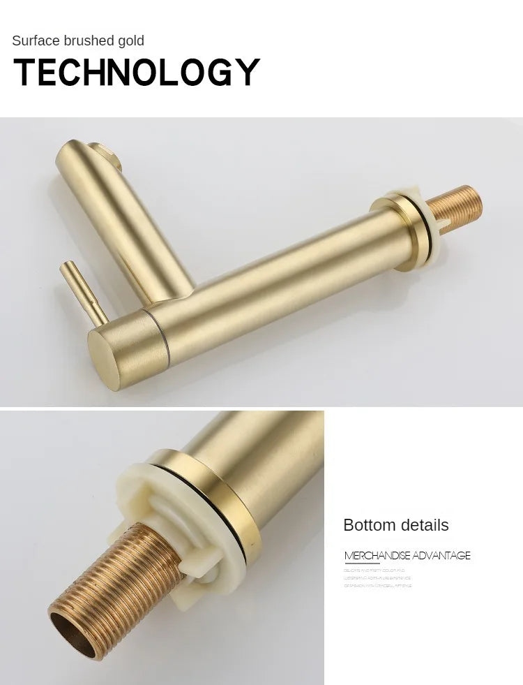 Classic Sink Faucet | Stainless Steel | Single Lever Mixer | Ceramic Valve Stornfield