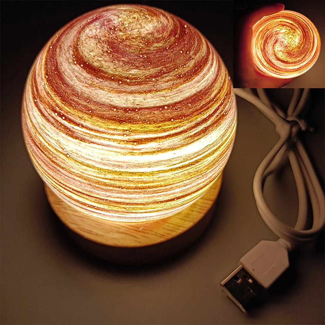 3D Crystal Planets Atmosphere Night Lamp | Stornfield