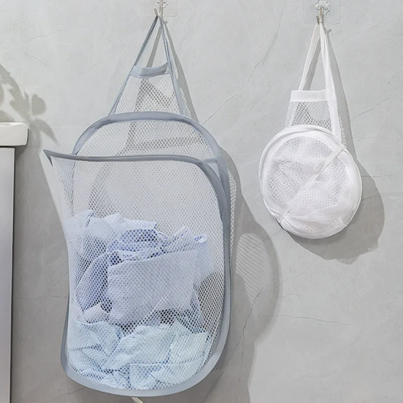 FlexiStore Foldable Hanging Laundry Basket Stornfield