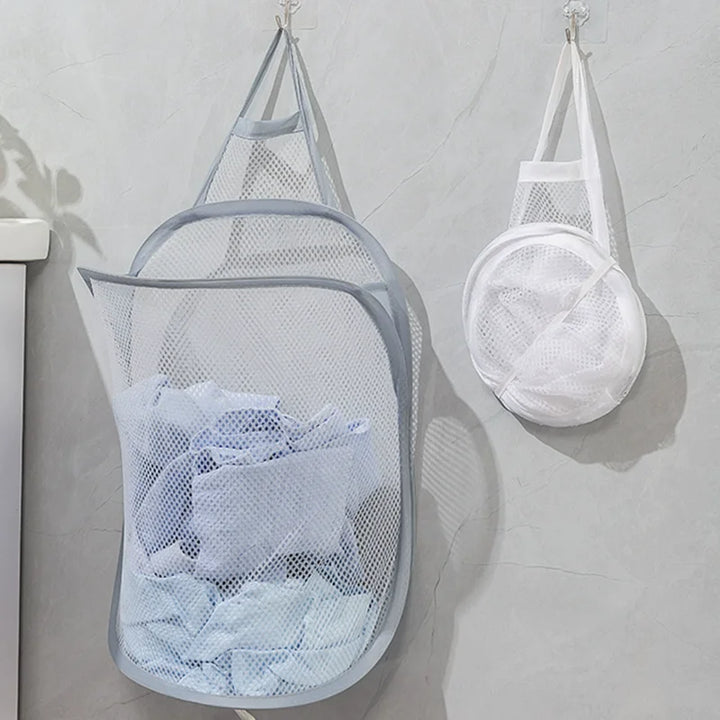 FlexiStore Foldable Hanging Laundry Basket Stornfield