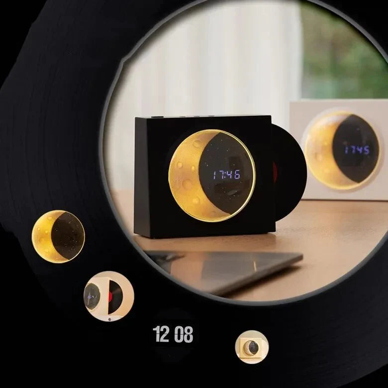 Lunar Tune Wireless Speaker Clock | Stornfield