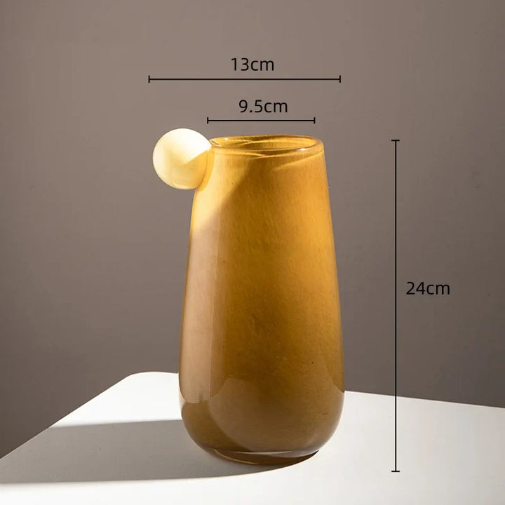Chubby Glass Globe Vase | Stornfield
