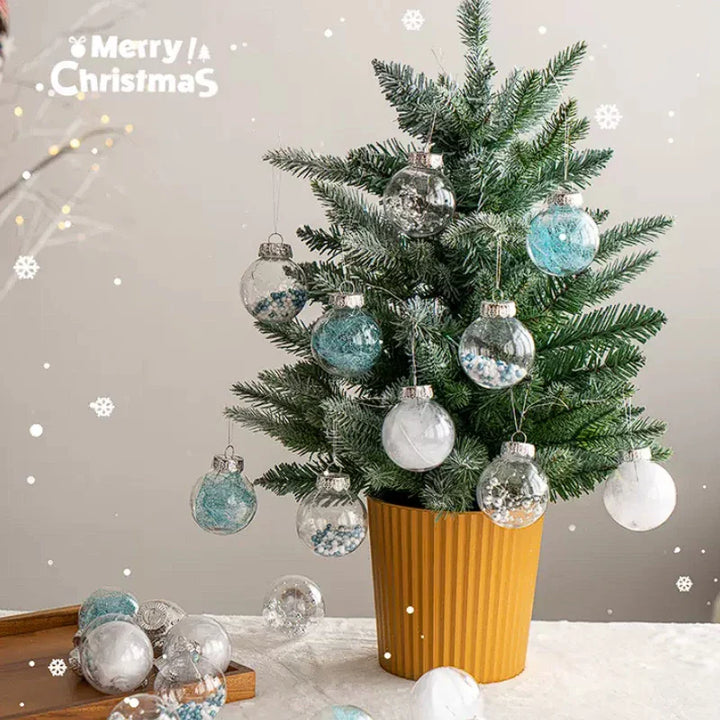 Transparent hollow ball Christmas tree decoration | Stornfield