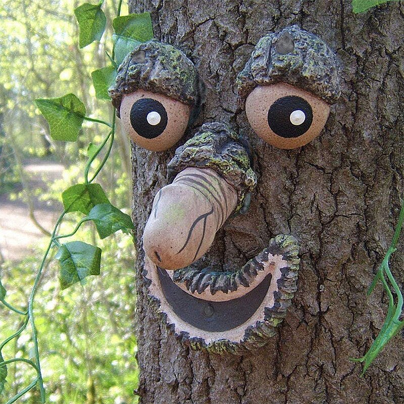 Stornfield | Eyes of Nature: Tree Face Bird Feeder