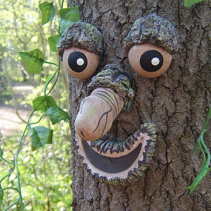 Stornfield | Eyes of Nature: Tree Face Bird Feeder