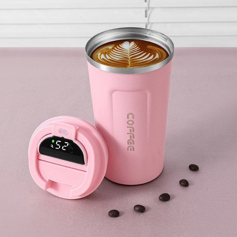 LED Temperature Display Smart Thermos Coffee Mug | Stornfield