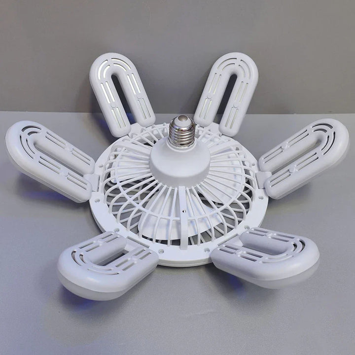 Silent Adjustable Remote Control Ceiling Foldable Fan Lamp | Stornfield