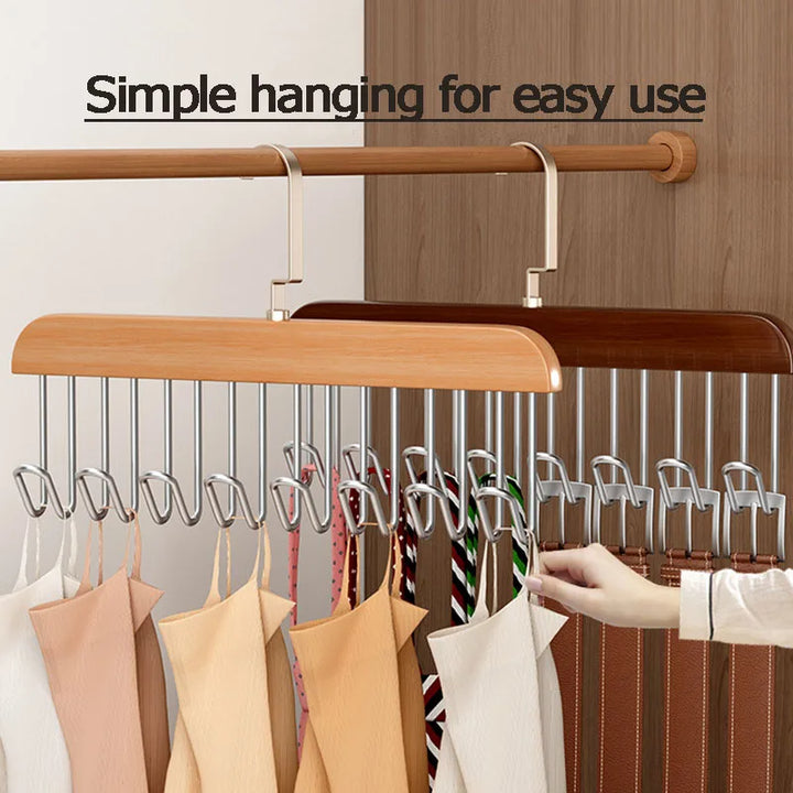 Multi-Hook Space Saver Clothes Organizer Rack | Stornfield