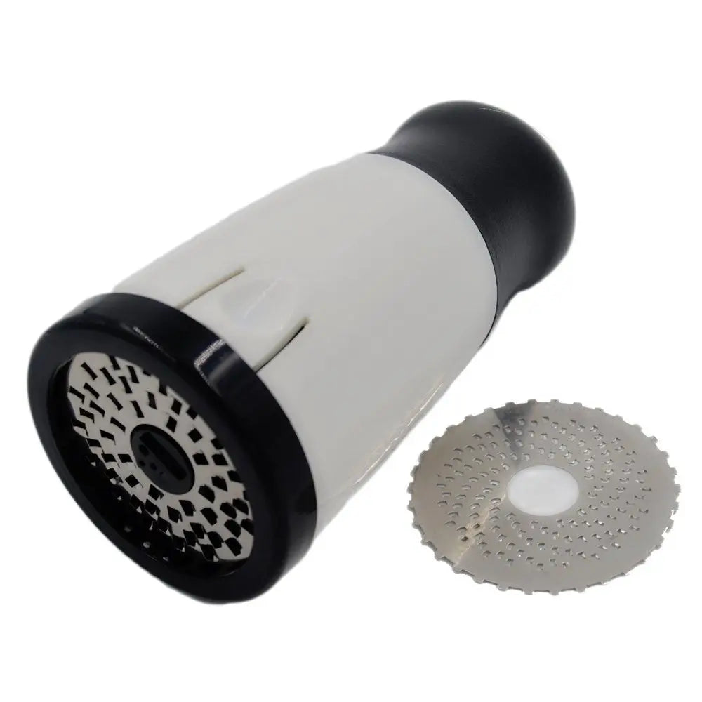 Stornfield | Stainless Steel Cheese Grater GRATEVO DuoCut | Including 2 Cutting Inserts | Robust Cheese Slicer & Vegetable Grater