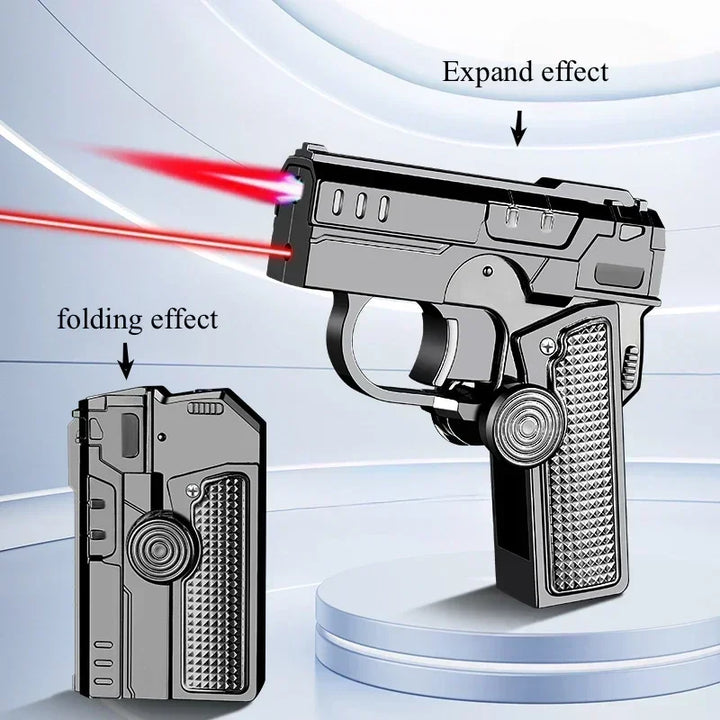 Foldable Dual-Form Gun-Shaped Windproof Lighter | Stornfield