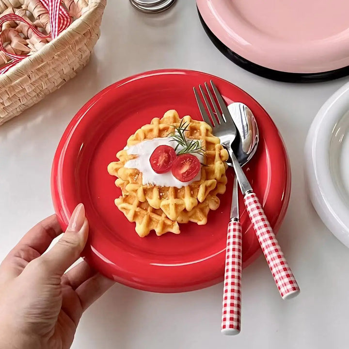 NordicChef Stornfield Round Ceramic Plate
