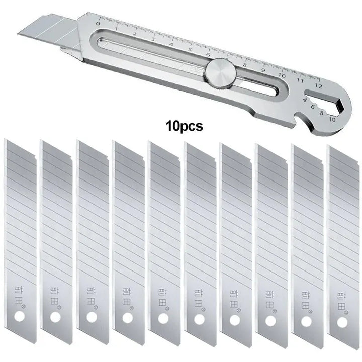 6in1 Multipurpose Stainless Steel Retractable Heavy Duty Snap-Off Blade | Stornfield