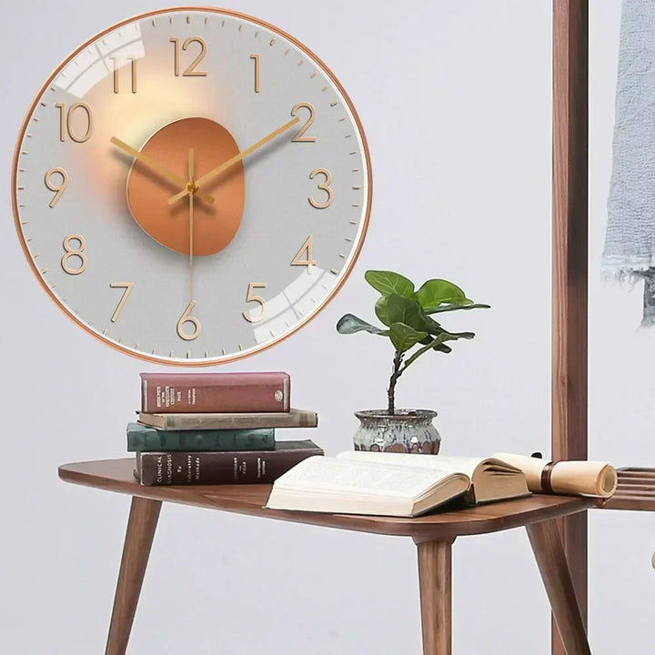 Stornfield | SilentTime – Digital Wall Clock in a Classic Style