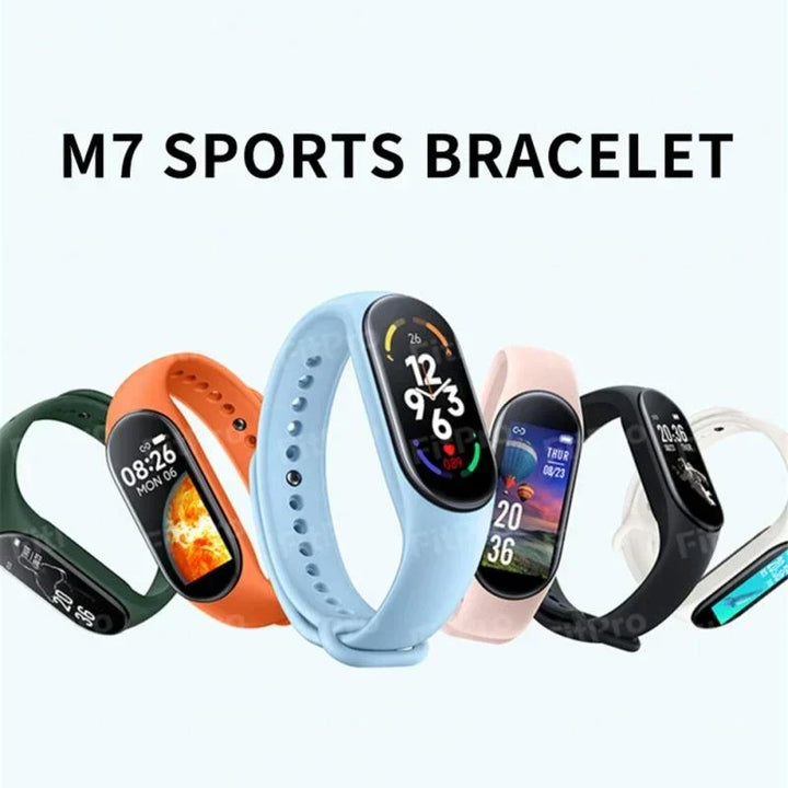 Stornfield | M7 Smartwatch Men Women Smartband Heart Rate Monitor Fitness Watch Blood Pressure Tracker Sport Bracelet for Xiaomi iPhone