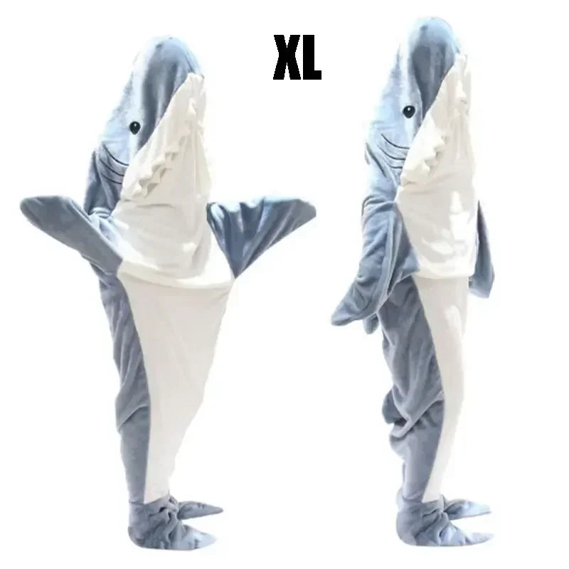 Snuggly Shark Cozy Hooded Onesie Stonrfieldanket | Stonrfield