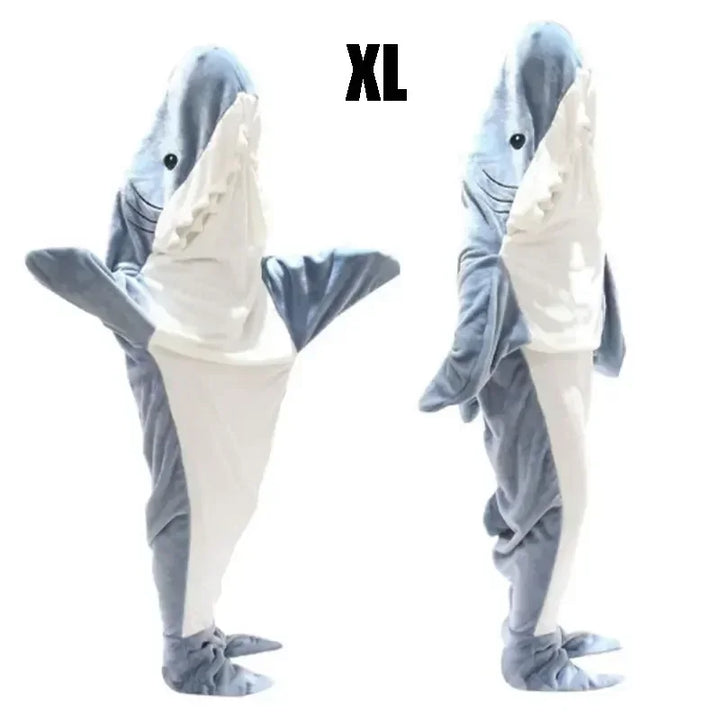 Snuggly Shark Cozy Hooded Onesie Stonrfieldanket | Stonrfield