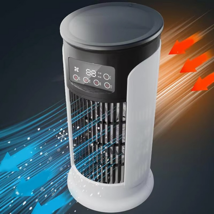 Portable Air Conditioners Fan Evaporative Cooler USB Quiet Timer Room Cooling Small 10 oz Water Tank Personal Cooler Adjustable | Stornfield
